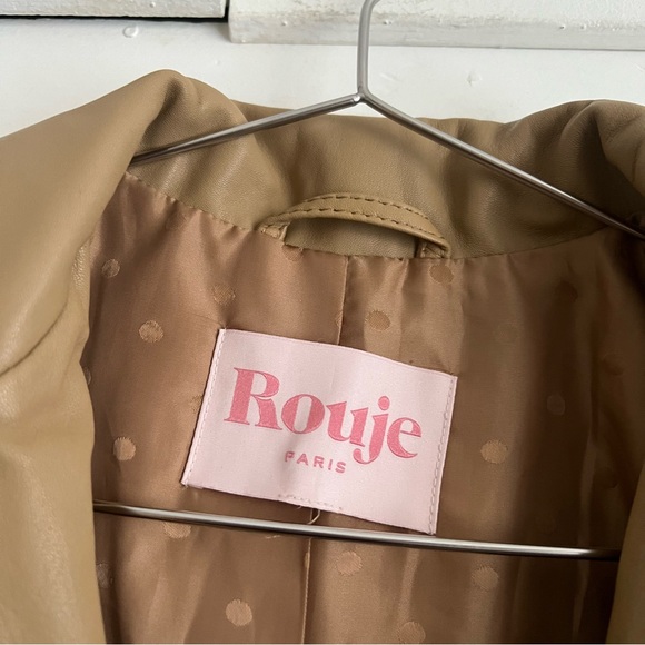 Rouje Jaubert Jacket - Camel Lamb Leather - Picture 2 of 11